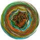 Lana Grossa GOMITOLO DENIM INCA | 156-verde giallo/smeraldo/natura/grigio scuro/arancio/giallo senape/turchese  /cachi