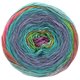 Lana Grossa GOMITOLO FELICE | 713-rosa vivo/rosa/smeraldo/rosso/viola/verde/turchese  /giallo
