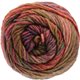 Lana Grossa GOMITOLO MEZZO | 106-rosa/cachi/ciclamino/blu violetto/giada/verde chiaro/blu/viola antico