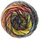 Lana Grossa GOMITOLO MEZZO | 124-giallo/arancio chiaro/verde grigio/terracotta/grigio scuro/grigio chiaro/cammello