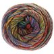 Lana Grossa GOMITOLO MEZZO | 129-arancio/ruggine/rosso marrone/blu notte/blu viola/viola grigio
