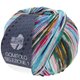 Lana Grossa GOMITOLO SELEZIONE 1 | 1005-rosa/porpora/verde scuro/turchese  /bianco