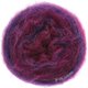Lana Grossa GOMITOLO SILKHAIR | 208-blu violetto/viola rosso puntinato