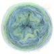 Lana Grossa GOMITOLO SILKHAIR | 211-menta/verde giallo/grigio blu puntinato