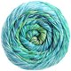 Lana Grossa GOMITOLO SUMMER TWEED | 13-verde/blu notte/turchese /verde chiaro/ottanio