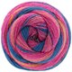 Lana Grossa GOMITOLO TOSCA | 165-ottanio scuro/rosa vivo/viola rosso/mora/giallo dorato