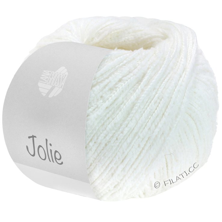 Lana Grossa JOLIE Uni & Dégradé | 001-bianco