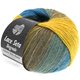 Lana Grossa LACE Seta Dégradé 50g | 104-blu/giallo/taupe