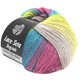 Lana Grossa LACE Seta Dégradé 50g | 111-turchese /viola antico/ciclamino/ottanio/verde giallo