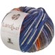 Lana Grossa LANDLUST Naturwolle Print | 102-blu/arancio