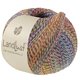 Lana Grossa LANDLUST DIE SOCKENWOLLE PRINT | 220-verde/rosso scuro/blu/giallo/blu chiaro/prugna/arancio puntinato