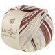 Lana Grossa LANDLUST DIE SOCKENWOLLE | 726-marrone nero/grigio marrone/ecru/beige chiaro/blu notte/rosso scuro/grigio chiaro a strisce