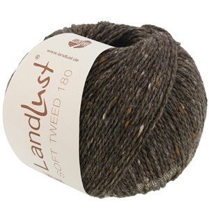 Lana Grossa LANDLUST Soft Tweed 180 | 103-grigio marrone puntinato