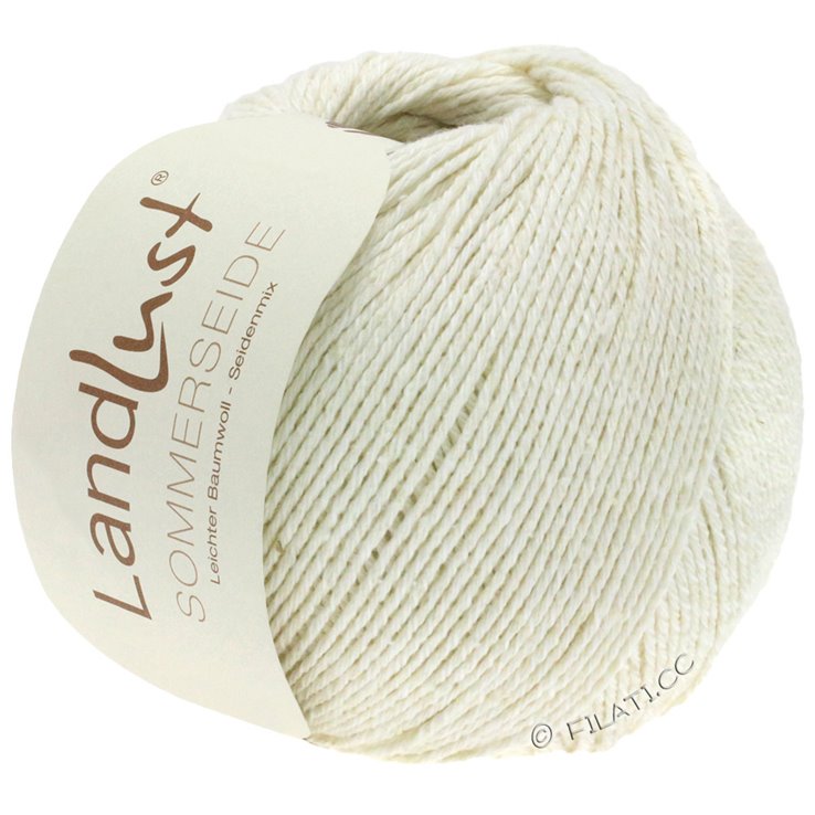 Lana Grossa LANDLUST SOMMERSEIDE | 001-bianco