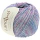 Lana Grossa LANDLUST SOMMERSEIDE Mélange | 115-blu/fucsia puntinato