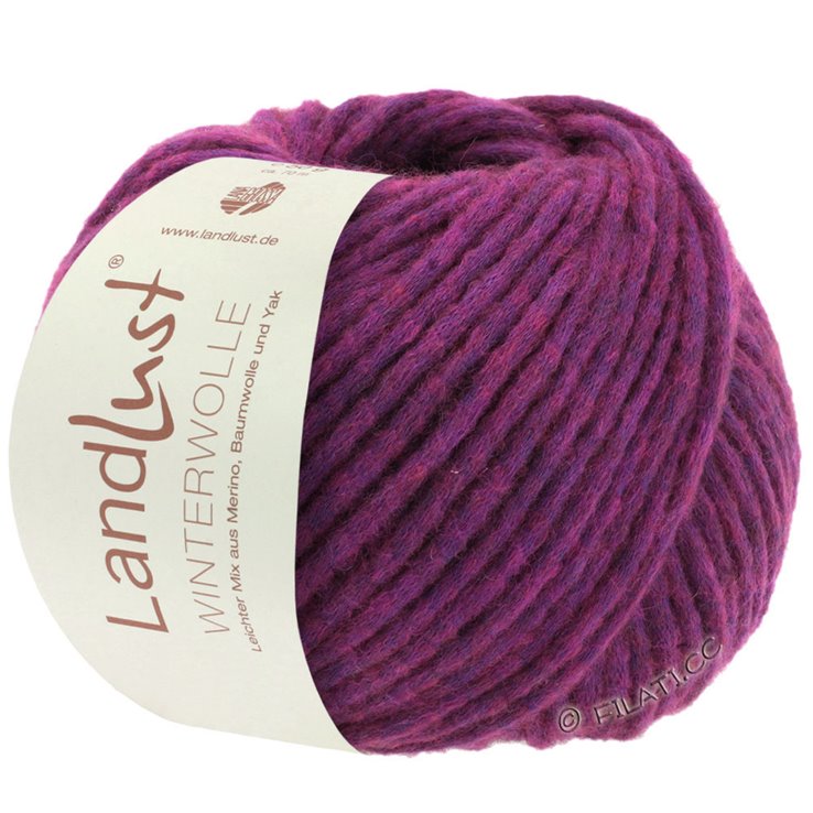 Lana Grossa LANDLUST WINTERWOLLE | 06-fucsia puntinato