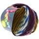 Lana Grossa LEI Mouliné/Color Mix/Spray (Ragazza) | 154-natura/grigio/umero/blu nero