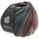 Lana Grossa MARISA | 08-turchese grigio/cachi/terracotta/verde chiaro/mora