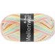 Lana Grossa MEILENWEIT 6-FACH 150g Fun | 9567-argento/rosa/terracotta/giallo limone/menta