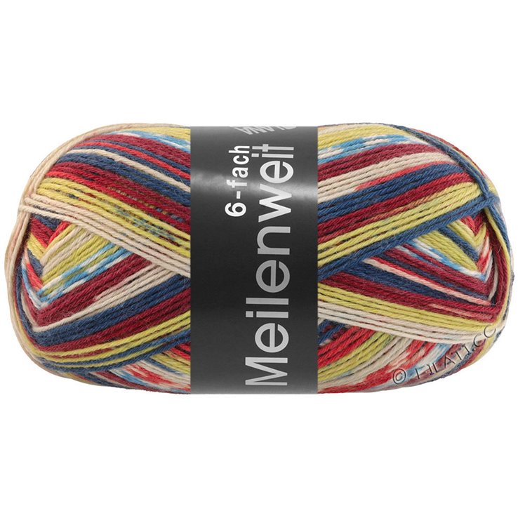 Lana Grossa MEILENWEIT 6-FACH 150g Arte | 9632-