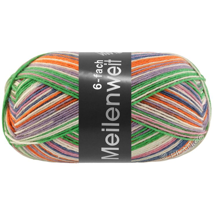 Lana Grossa MEILENWEIT 6-FACH 150g Asia | 9651-