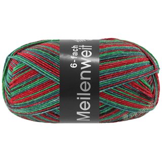 Lana Grossa MEILENWEIT 6-FACH 150g Merino Christmas Lurex
