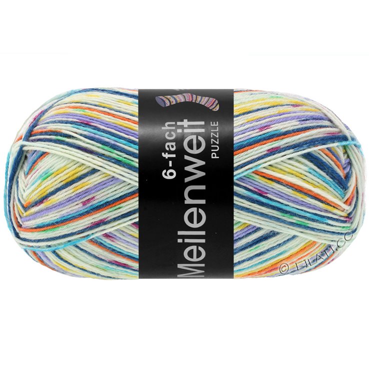 Lana Grossa MEILENWEIT 6-FACH 150g Puzzle | 9571-