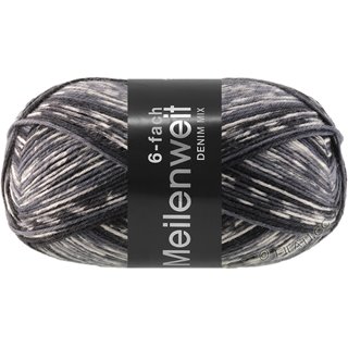 Lana Grossa MEILENWEIT 6-FACH 150g DENIM MIX
