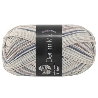 Lana Grossa MEILENWEIT 8-FACH 150g Denim Mix