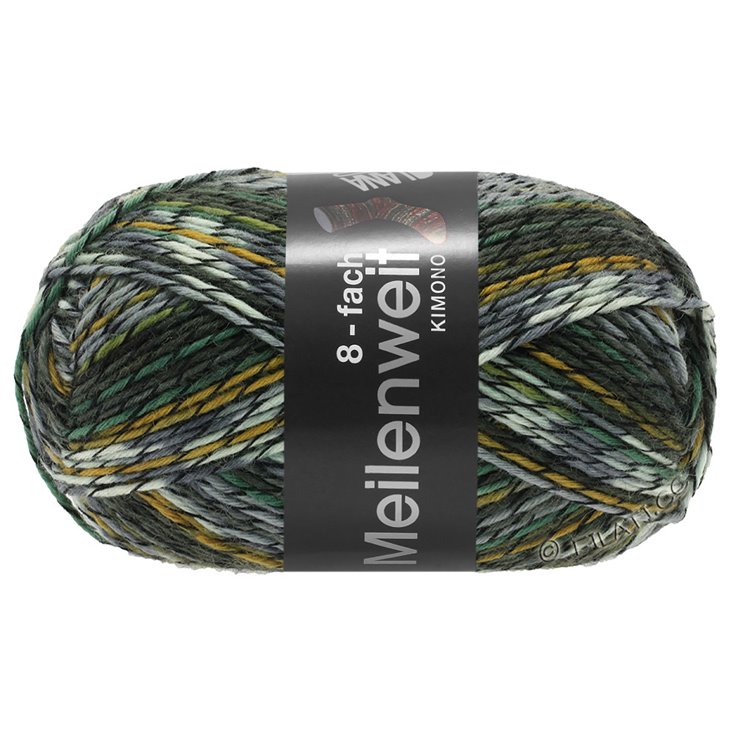 Lana Grossa MEILENWEIT 8-FACH 100g Kimono | 9907-