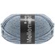 Lana Grossa MEILENWEIT 8-FACH 100g Uni | 9659-grigio blu puntinato