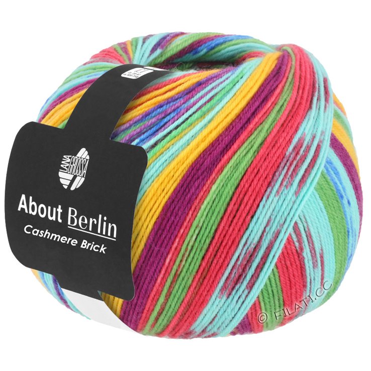 Lana Grossa MEILENWEIT 100g Cashmere Brick (ABOUT BERLIN) | 841-