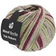 Lana Grossa MEILENWEIT 100g Yak Nature (ABOUT BERLIN) | 672-rosso vino/rosa antico/verde lime/grigio scuro puntinato