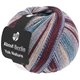 Lana Grossa MEILENWEIT 100g Yak Nature (ABOUT BERLIN) | 674-rosa antico/lilla/inchiostro/rosso scuro/ottanio/natura puntinato