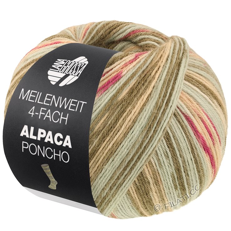 Lana Grossa MEILENWEIT 100g Alpaca Poncho | 2721-
