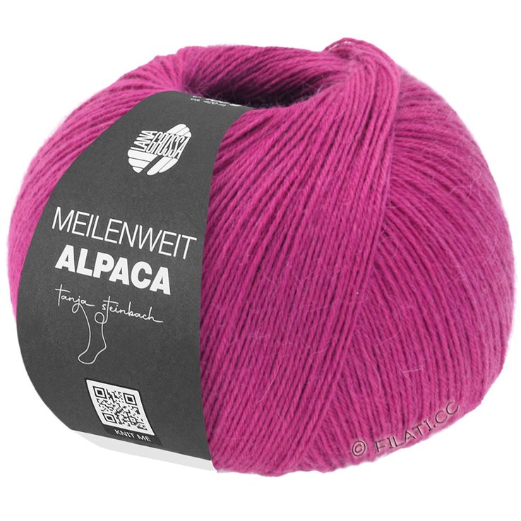 Lana Grossa MEILENWEIT 100g Alpaka | 2002-rosa vivo