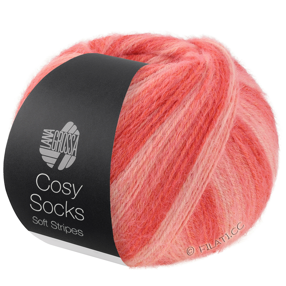 Lana Grossa MEILENWEIT 100g Cosy Socks Soft Stripes