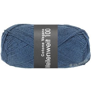 Lana Grossa MEILENWEIT 100g Cotone Vegano | 23-blu jeans