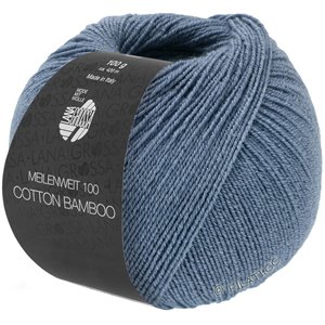 Lana Grossa MEILENWEIT 100g Cotton Bamboo | 34-blu jeans