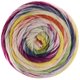 Lana Grossa MEILENWEIT 100g DUSK | 6201-fucsia scuro/ecru/ottanio scuro/verde maggio/verde oliva/giallo delicata/giallo/arancio/argilla rosso