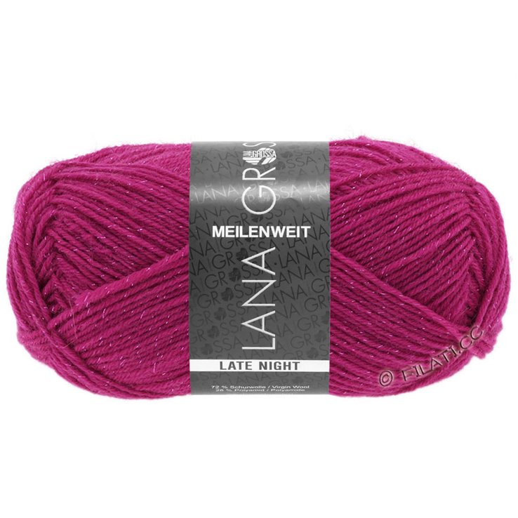 Lana Grossa MEILENWEIT 50g Late Night | 2901-rosa vivo