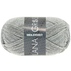 Lana Grossa MEILENWEIT 50g | 1346-grigio chiaro puntinato