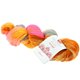 Lana Grossa MEILENWEIT 100g Merino Hand-dyed | 402-salmone/cognac/ocra/grigio/cachi/rosa/rosa vivo/curry