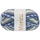 Lana Grossa MEILENWEIT 100g Merino Extrafine Denim Mix | 2601-grigio chiaro/grigio scuro/blu scuro