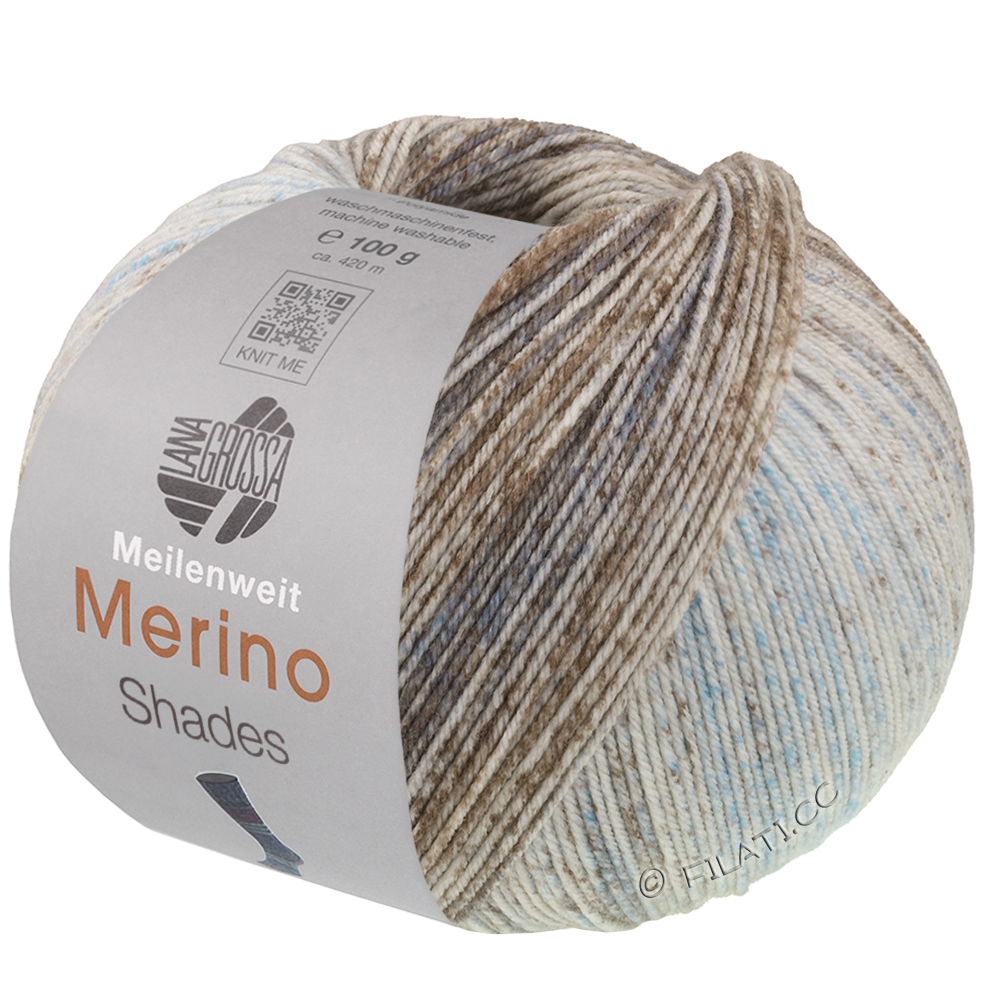 MEILENWEIT 100g Merino Extrafine Shades di Lana Grossa