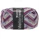 Lana Grossa MEILENWEIT 100g Modello | 4378-grège/ocra/blu viola/viola antico/melanzana