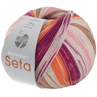 Lana Grossa MEILENWEIT 100g Seta Lampone