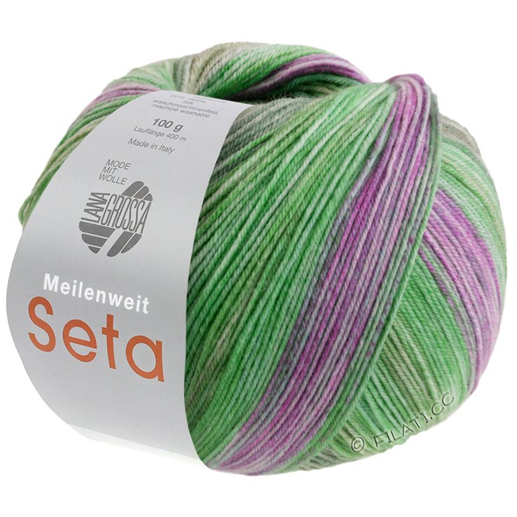 Lana Grossa MEILENWEIT 100g Seta Piano | 3612-