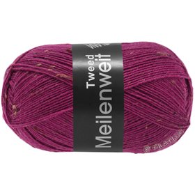 500 grammi di ciniglia tweed lana per bambini, 5 gomitoli di lana da 100 g  (viola 140-28)