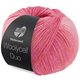 Lana Grossa MEILENWEIT 100g Woolycell Duo | 6001-rosa/rosa vivo/arancio pallido